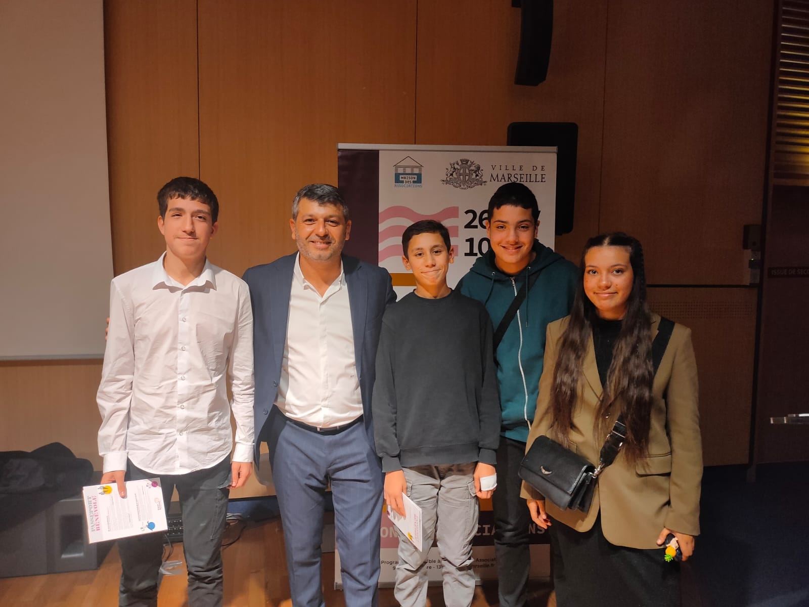 Remise de distinction des bénévoles